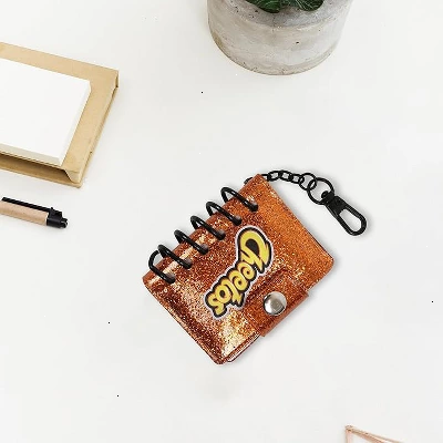 Cheetos Mini Composition Notebook Keychain, Clip on Book Keychain for Backpack, 2" x 2.5" Back to School/Work