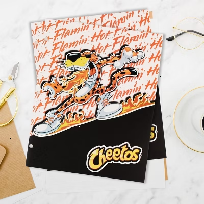Cheetos Kids Folders with Pockets for Girls and Boys 2 Pocket Folder for Kid