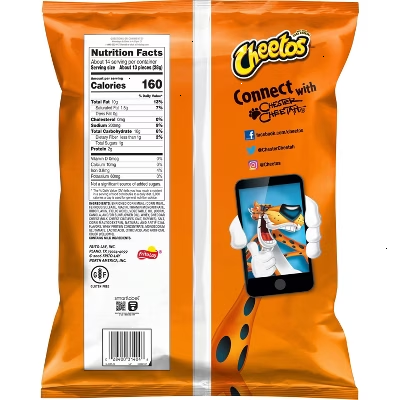Cheetos Puffs Cheese Flavored Party Size Snacks - 13.50oz