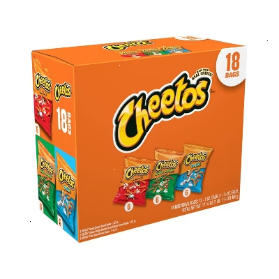 Cheetos Variety Pack Chips - 17.25oz/18ct