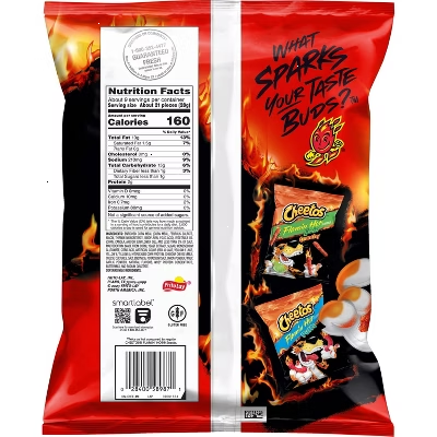 Cheetos XXTRA Flamin' Hot Crunchy Cheese Flavored Snacks - 8.5oz