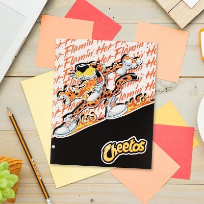 Cheetos Kids Folders with Pockets for Girls and Boys 2 Pocket Folder for Kid