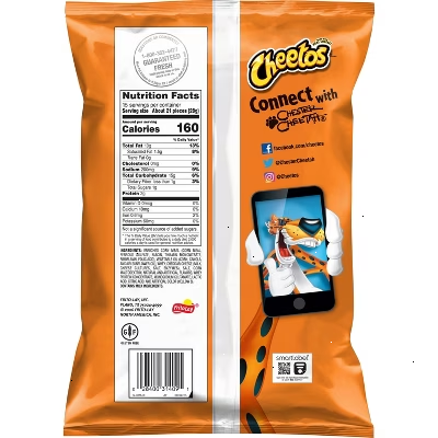 Cheetos Crunchy Cheese Flavored Party Size Snacks - 15oz