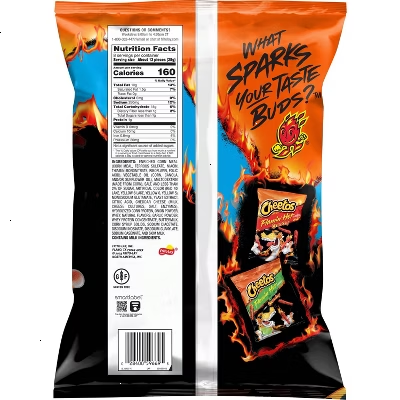 Cheetos Flamin' Hot Puffs Flavored Snacks - 8oz