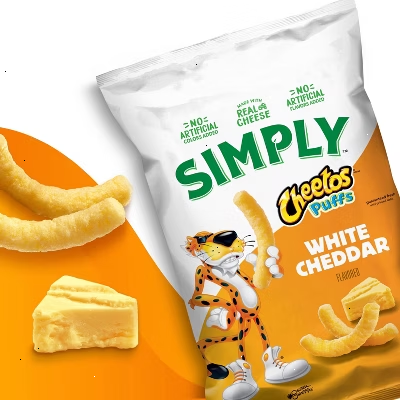 Cheetos Simply Puffs White Cheddar - 12oz