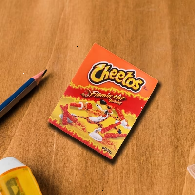 Cheetos Cute School Supplies Eraser, Fun Pencil Eraser for Kids, Cool Back to School Rubber Erasers Latex Free