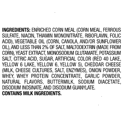 Cheetos Crunch Flamin' Hot Crunchy Flavored Party Size Snacks - 15oz
