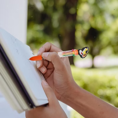 Cheetos Multicolor Pen in one with Topper - Multi Color Pens for Teens School, Retractable Ballpoint Pen Party Favors Perfect for Birthdays 10 Colors