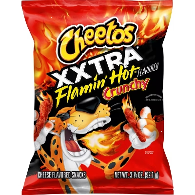 Cheetos Crunchy Xxtra Flamin' Hot Chips - 2.875oz