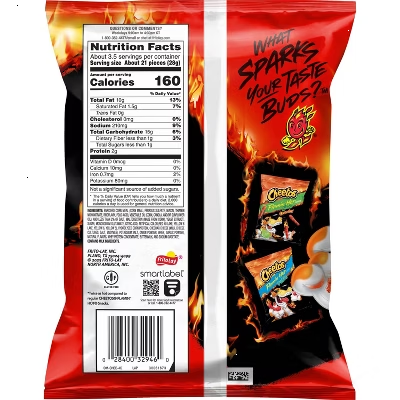 Cheetos Crunchy Xxtra Flamin' Hot Chips - 2.875oz