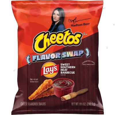 Cheetos Crunchy Lay's Sweet Southern Heat Barbecue Chips - 8.5oz