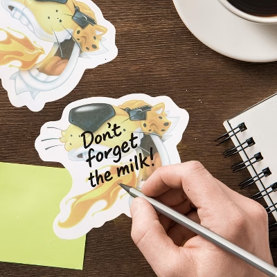 Cheetos Cute Sticky Post It Notes Pad Sticky Notes for School and College, Fun Desk Post-It-Notes